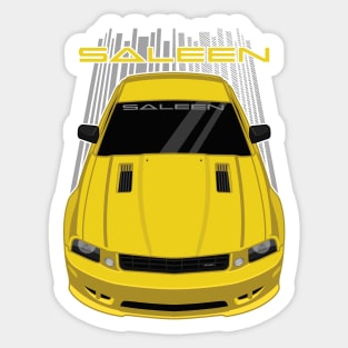 Ford Mustang Saleen 2005-2009 - Yellow Sticker